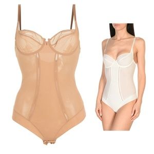 New La Perla Villa Toscana Bodysuit Nude